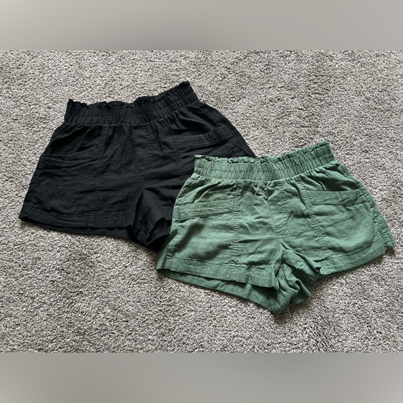 2 pairs of A New Day linen shorts XS - Picture 1 of 6
